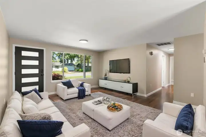 Family Room - Virtually Staged