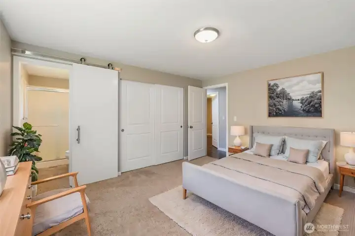 Primary Bedroom - Virtually Staged