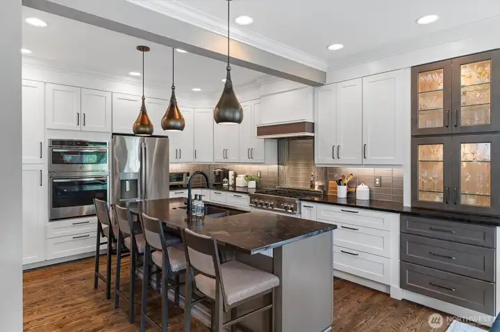 Unbelievable, full custom redesigned kitchen!