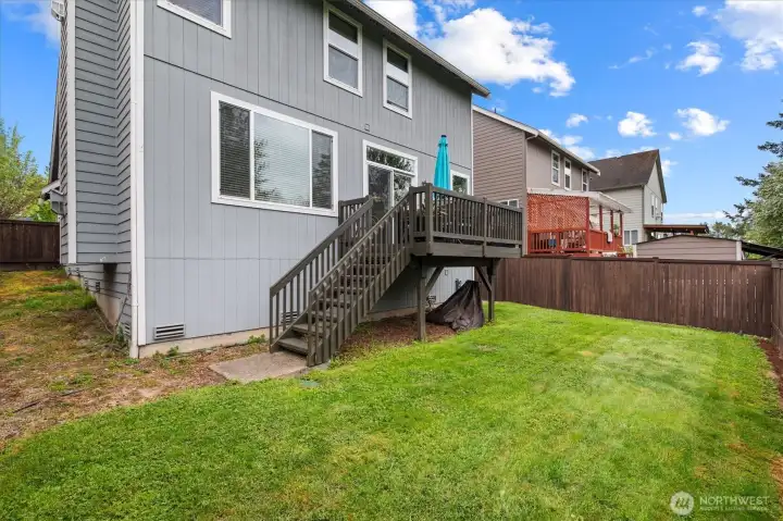Back yard.