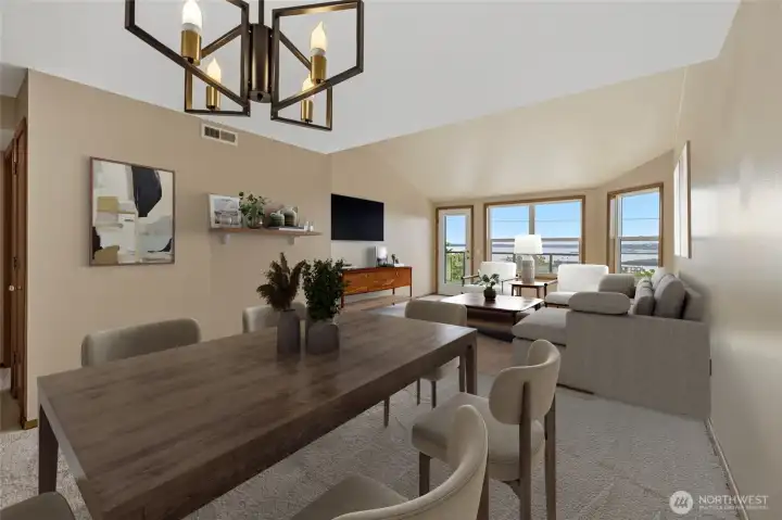 Virtually Staged main room