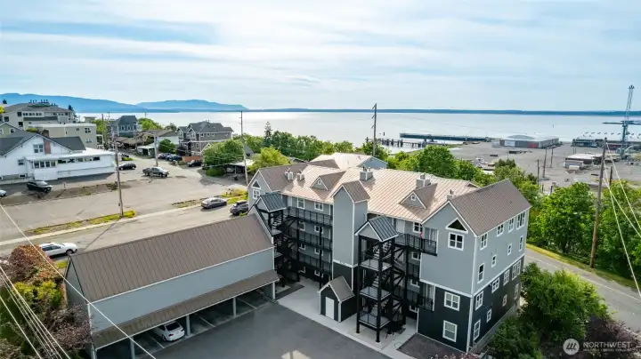 Bay and Island views