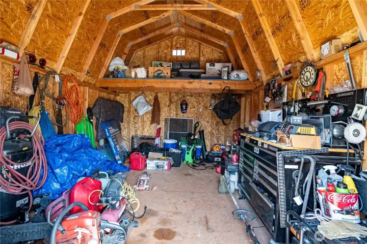 front shed interior front shed interior