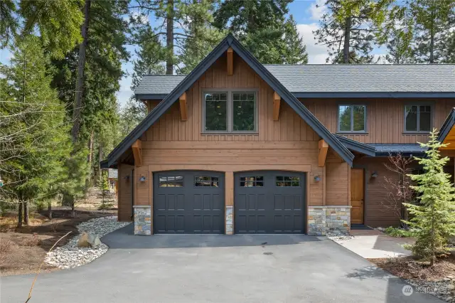 Two car garage. Photo from previous listing