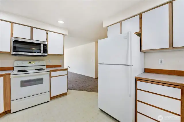 Unit A. Kitchen