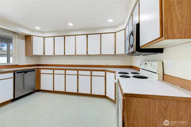 Unit A. Kitchen