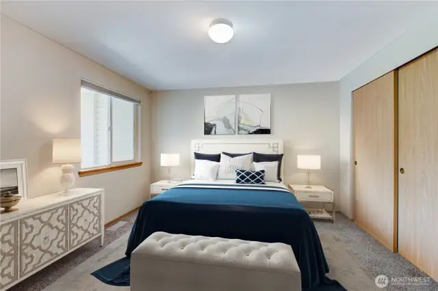 Unit B. second Bedroom
