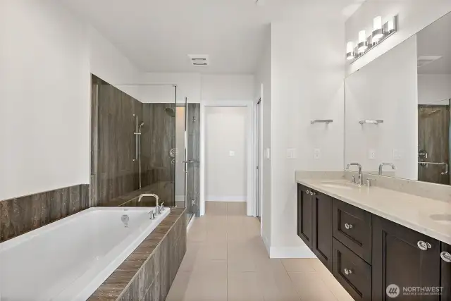 Primary bath spa like features.