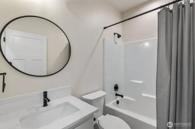 Guest Bathroom w/ beautiful fixtures