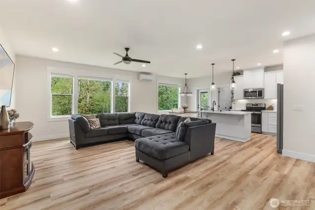 Enormous Great Room w/ Large Windows