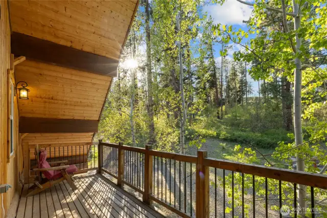 Deck off primary suite