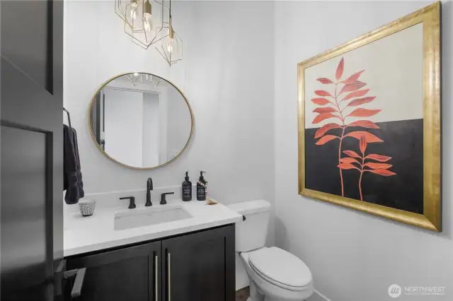 Half bathroom.