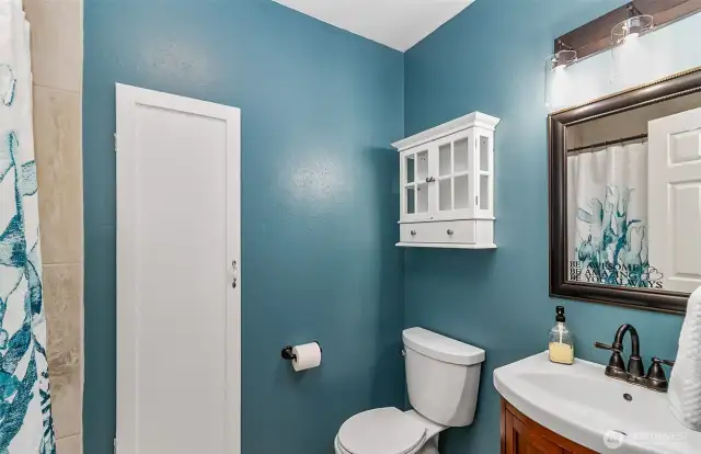 Upper main bath- recently updated