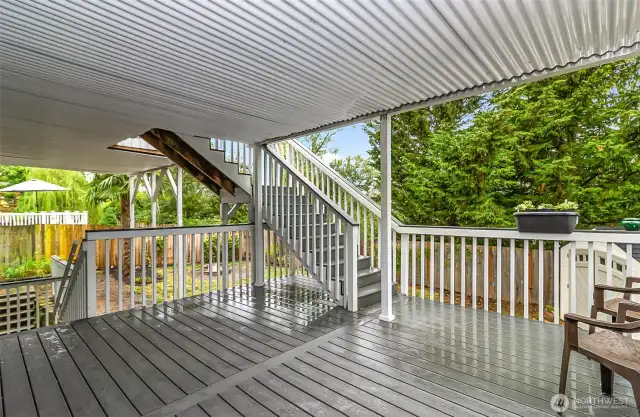 Apartment Suite Deck- Lower level