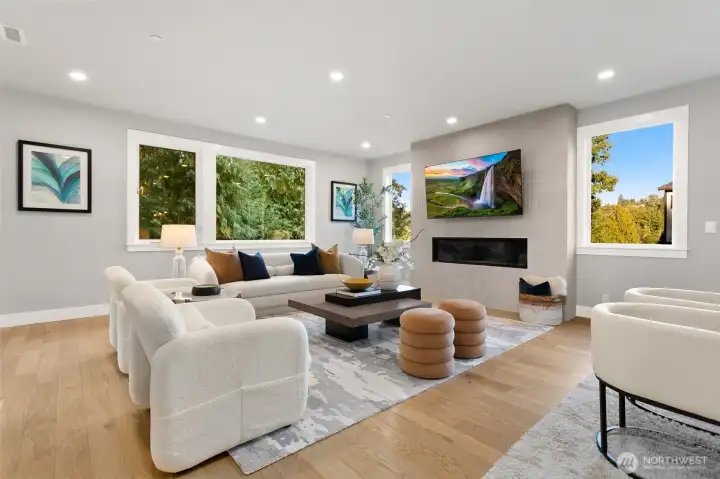Pictures of model. Lot one is the only home with a similar but different floor plan.