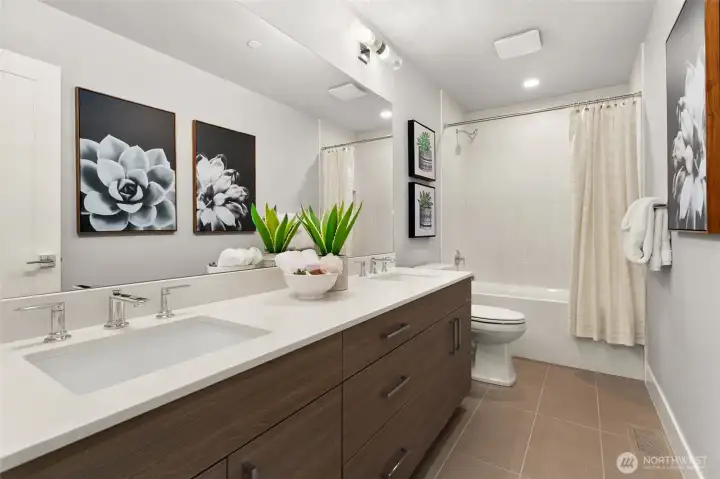 Pictures of model. Lot one is the only home with a similar but different floor plan.