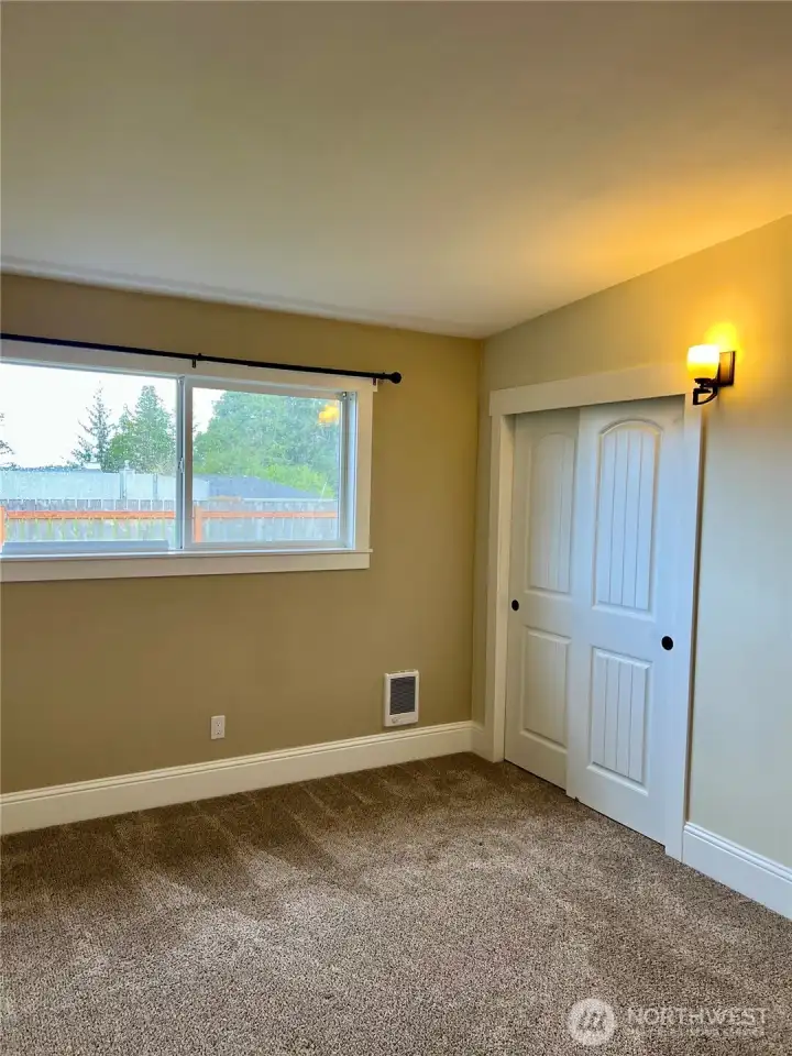 Bedrooms have newer carpets.