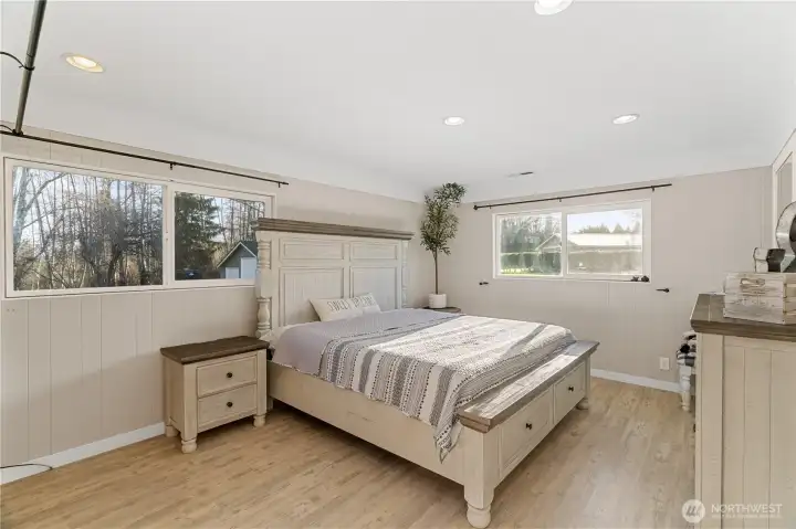 Primary Bedroom with 2 lg closets