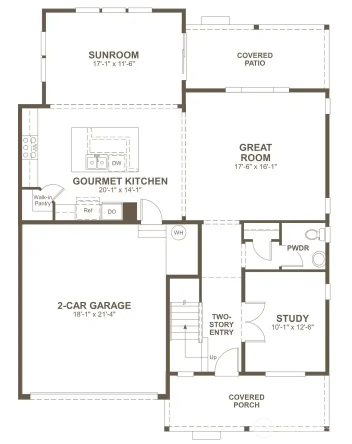 Main Floor - measurements are approximate
