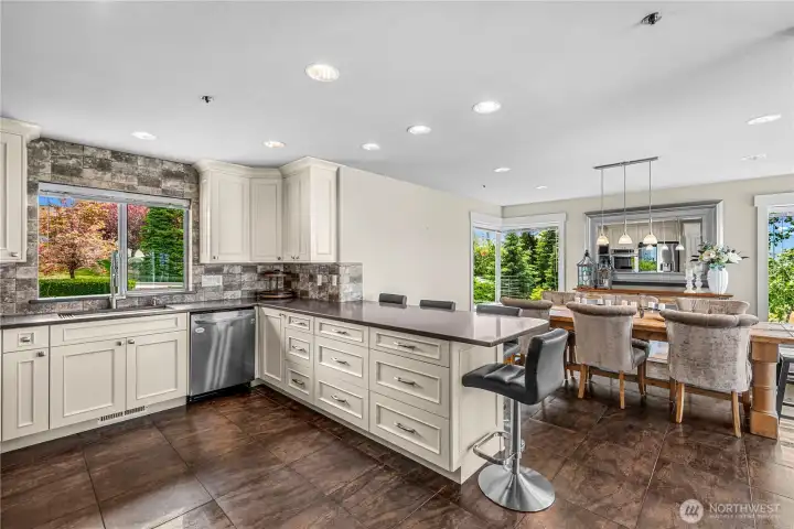 Bagdon's custom quality cabinets.