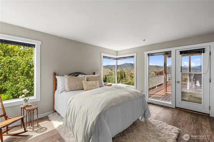 3rd Bedroom with  deck access.