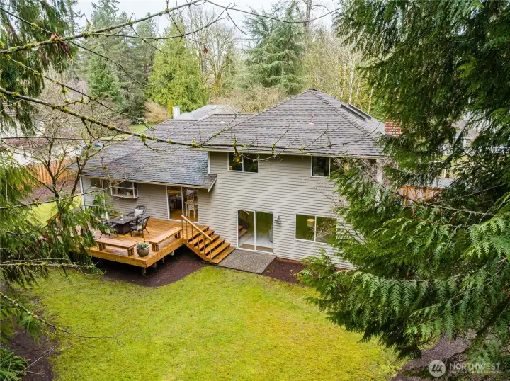 Room to play in this backyard!