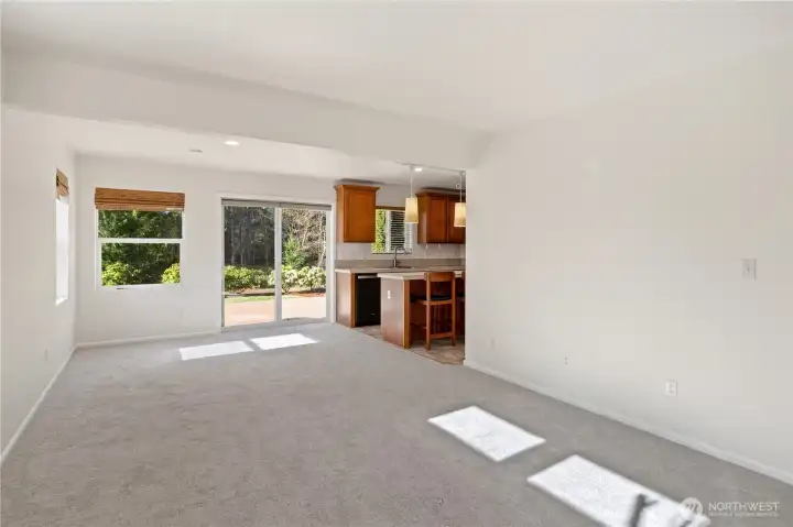 Fresh carpets throughout the house!