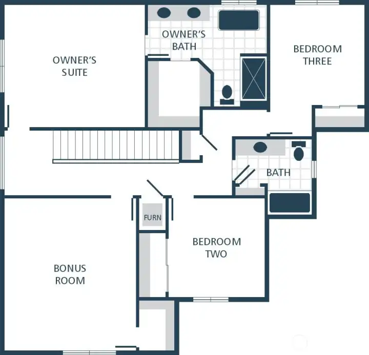Photographs are for illustrative purposes only. Features, finishes, interior/exterior colors, landscaping and floorplan shown may vary from actual homes built