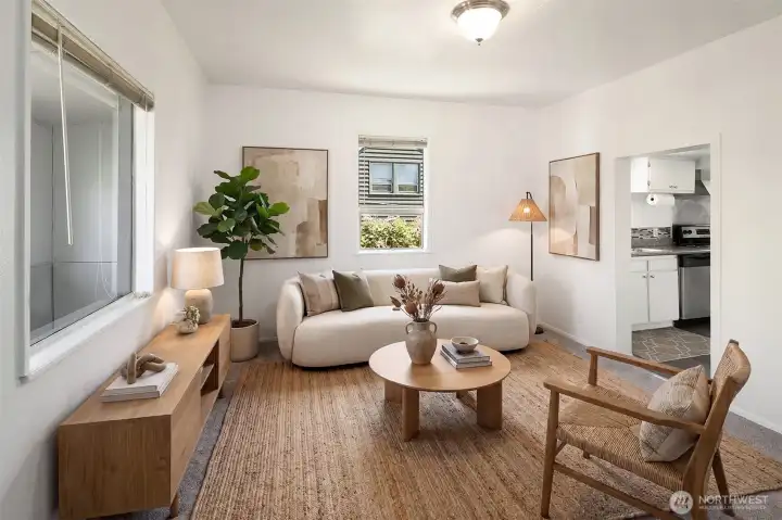 Upper Unit Living Room