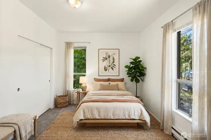Upper Unit Bedroom