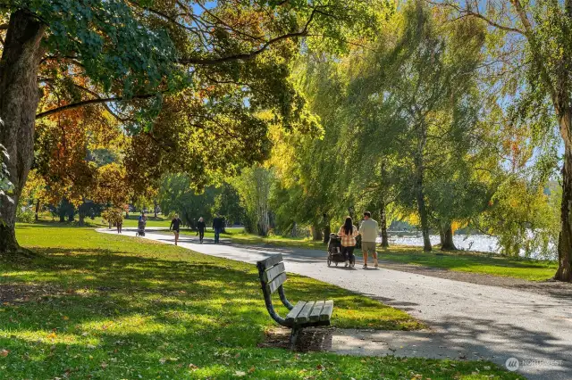 Green Lake: 90+ acres of green space for outdoor activities, from paddle boarding to relaxing lakeside strolls.