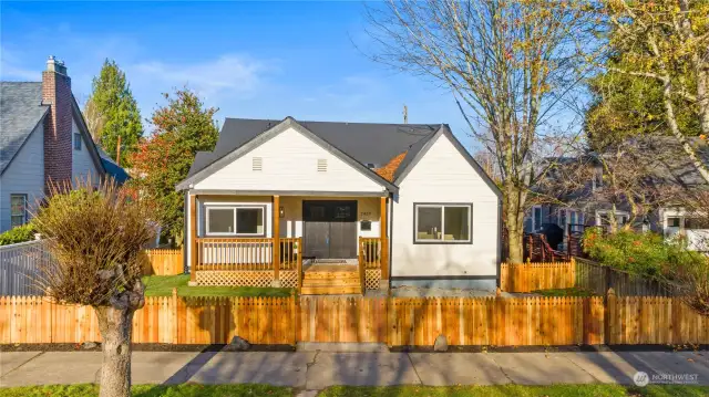 Welcome to your next home in Montlake completley remodeled from foundation up. It is partially fenced with cute yard and covered front porch.  So much to see inside and out.  Come check out more