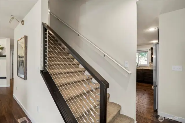 Stairs to Second Floor