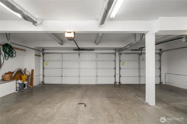 Approximately 770 square foot 3-car Garage