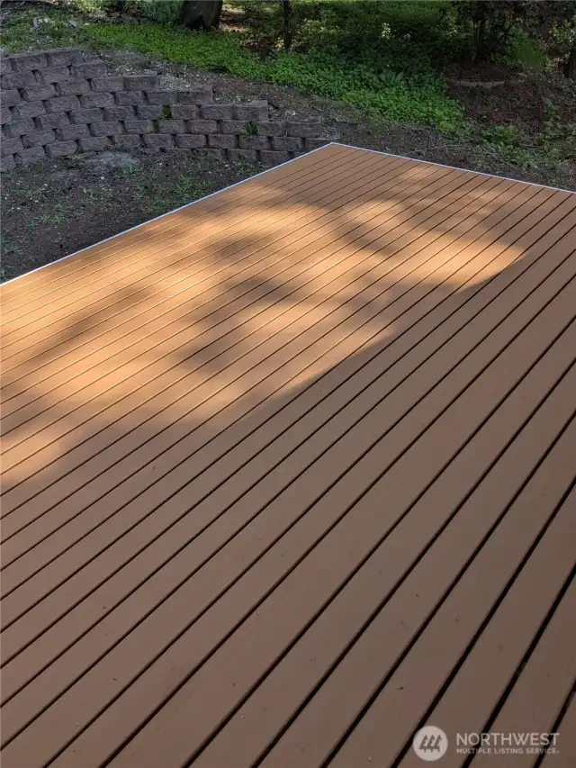 Back Deck off Dining Area