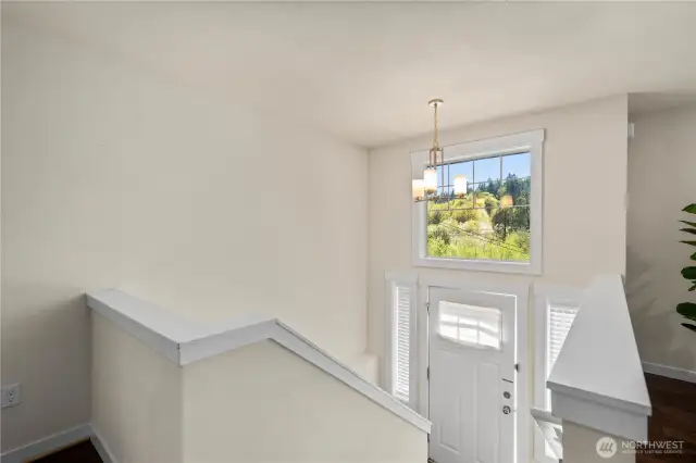 Stairs to main floor