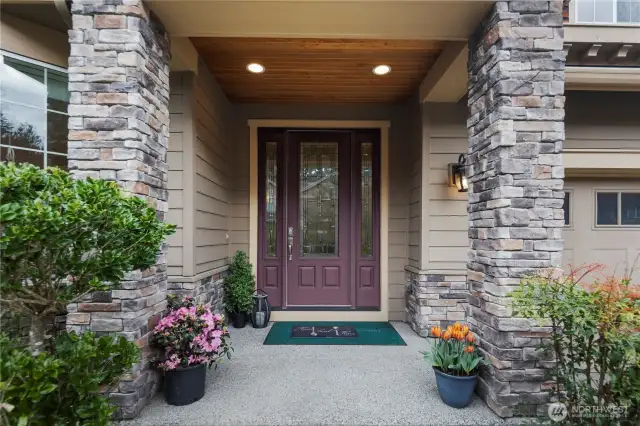 Great Entrance -flooded with light!