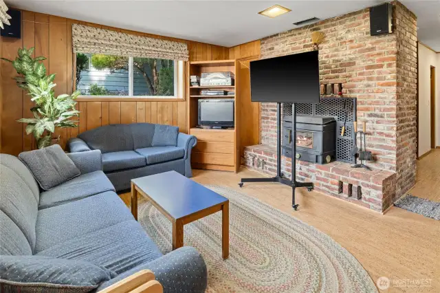 Get cozy by the fireplace on the cold winter days!