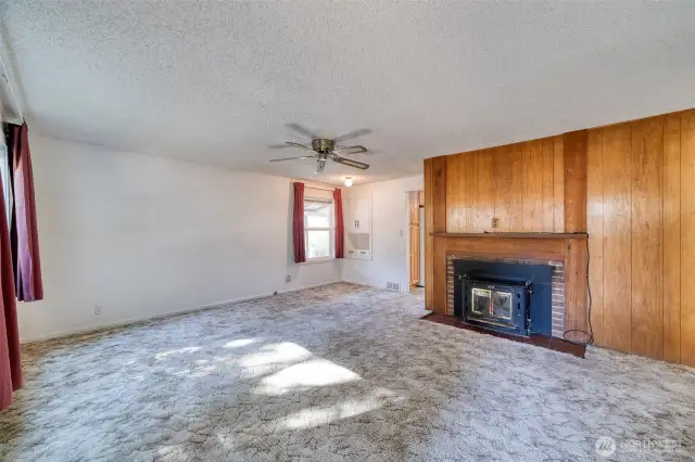 Expansive Upstairs Living Room