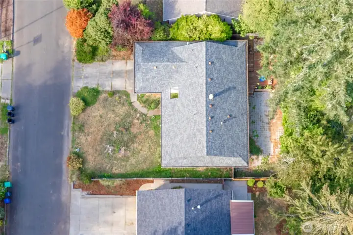Large, grown-in lot with mature landscaping