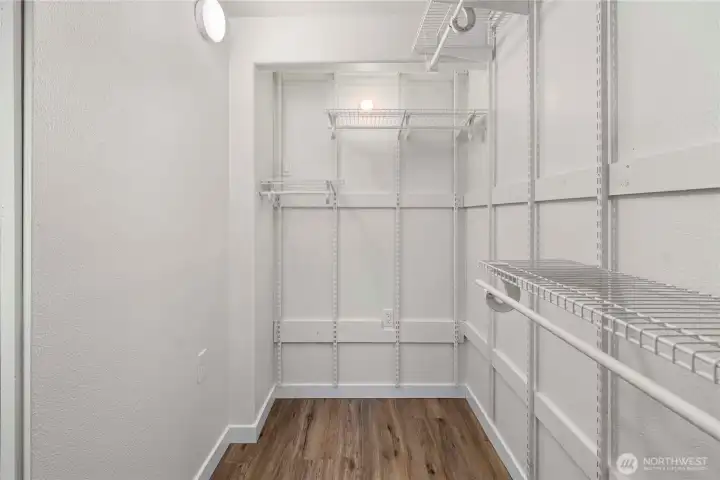 This picture doesn't even do the closet justice!