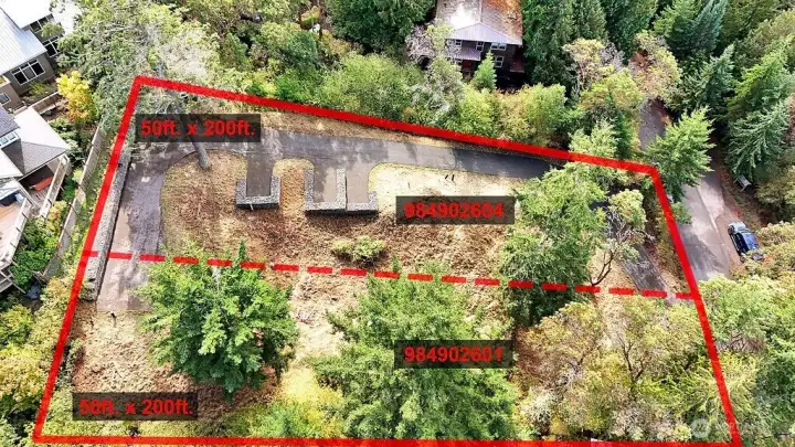 Lot A is parcel #601