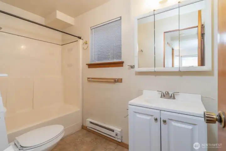 Downstairs apartment Bath