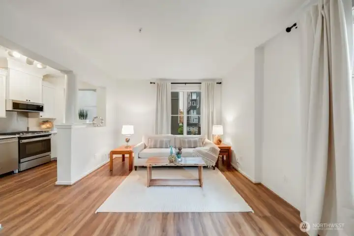 Beautifully refreshed with new LVP flooring and fresh paint