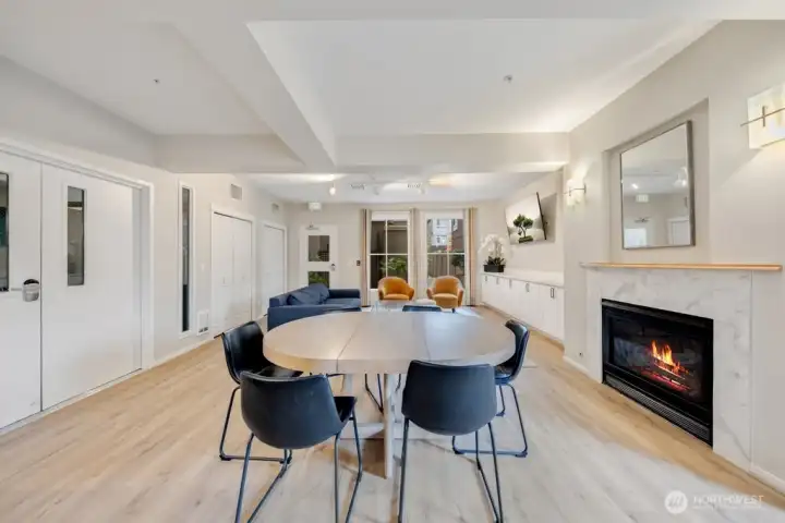 Clubhouse access for small private gatherings