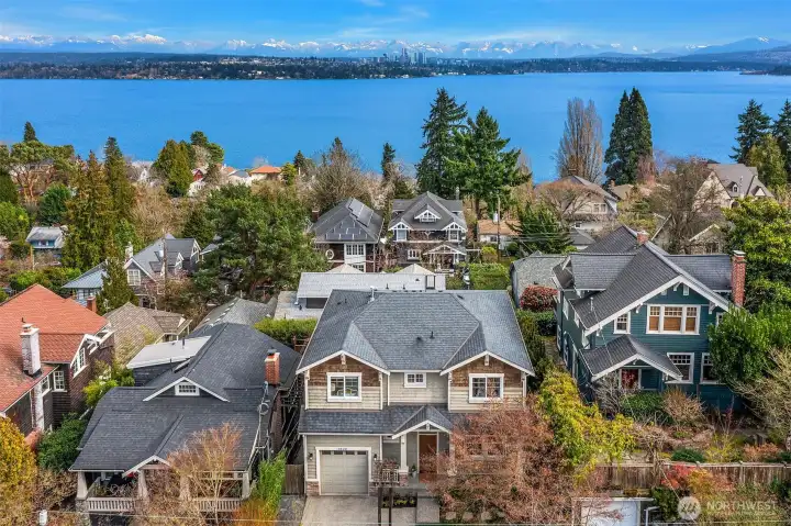 Front Aerial looking East