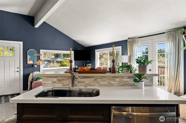 Kitchen made to entertain