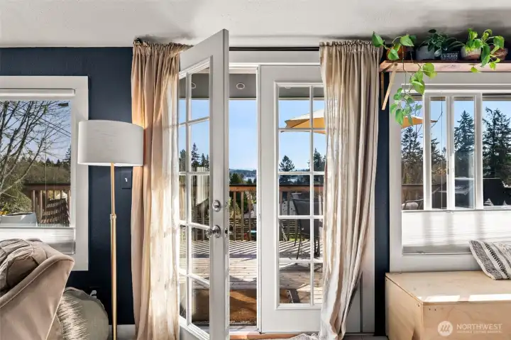 Great access for BBQ or entertaining