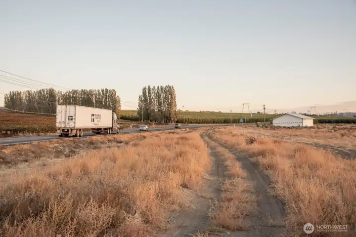 1000's of cars and trucks travel the 243 Highway daily.