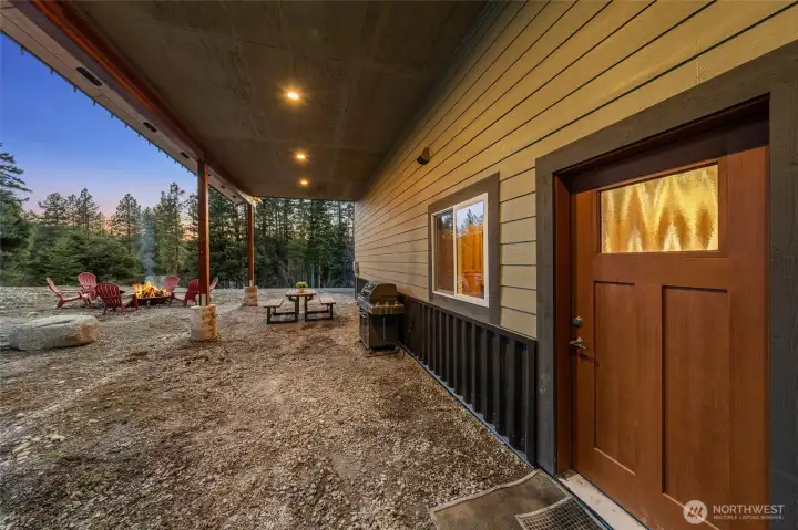 2 large carports would be suitable for parking multiple RVs or use one for a beautiful patio for extra covered outdoor living space.